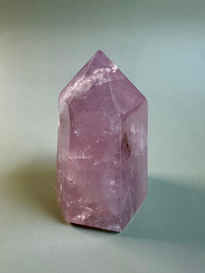 Perfectly Imperfect Rose Quartz Tower Misfit - C