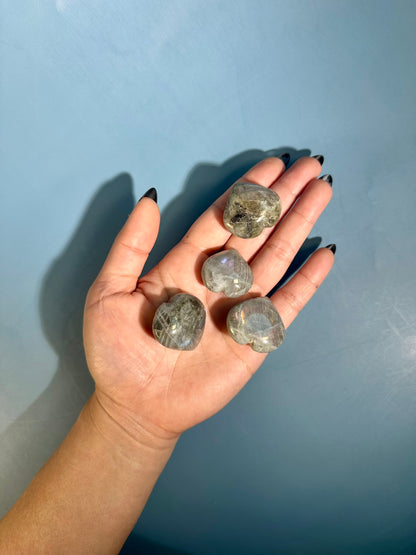 Small Labradorite Heart