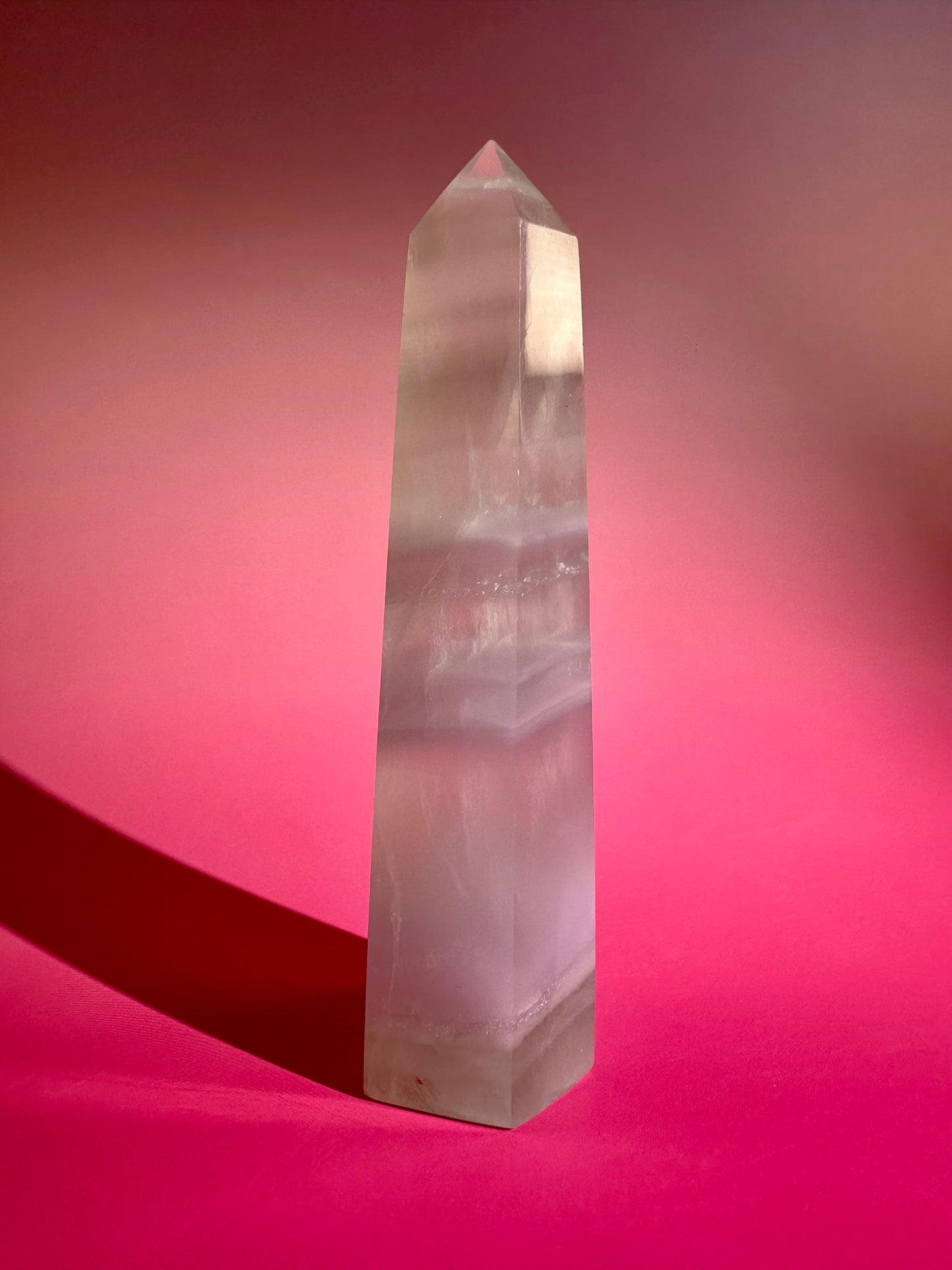 Lavender Green Fluorite Tower – Option B