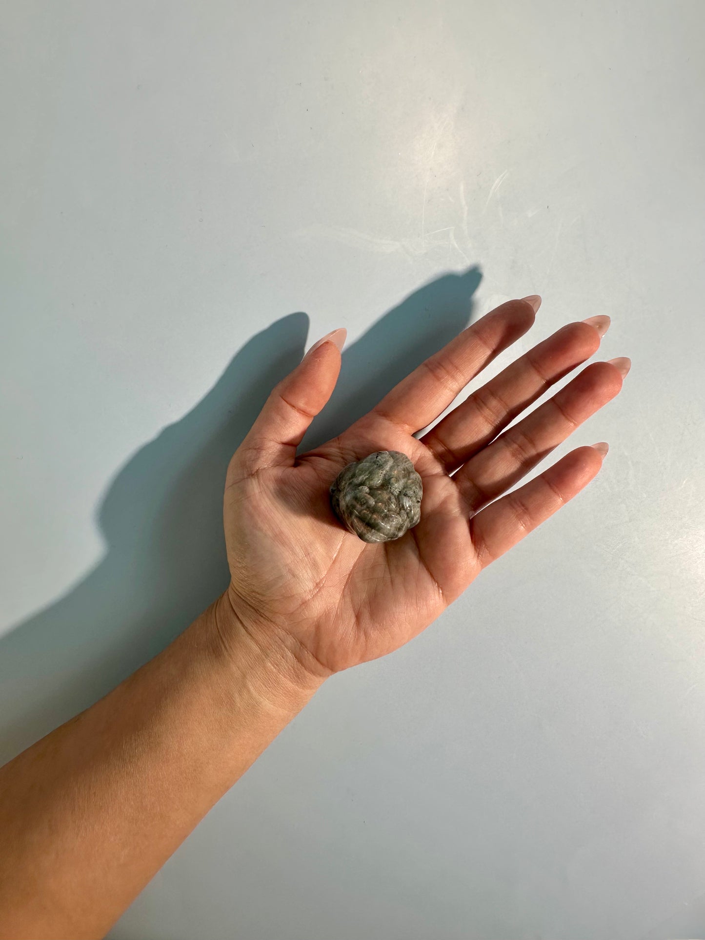 Flashy Labradorite Money Toad – Option B