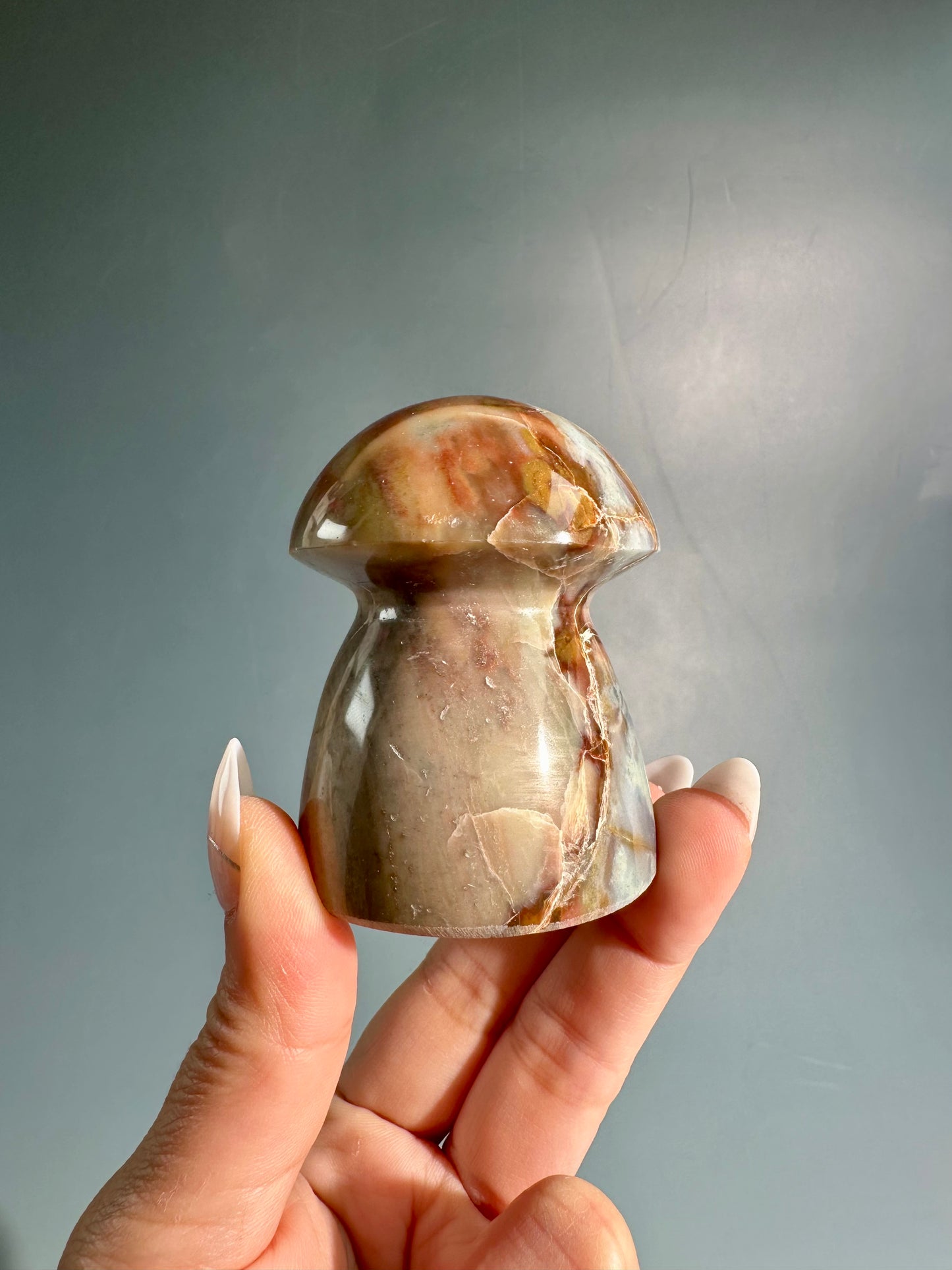 Polychrome Jasper Mushroom – Option B