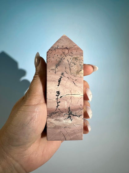 Pink Picture Jasper Tower – Option A