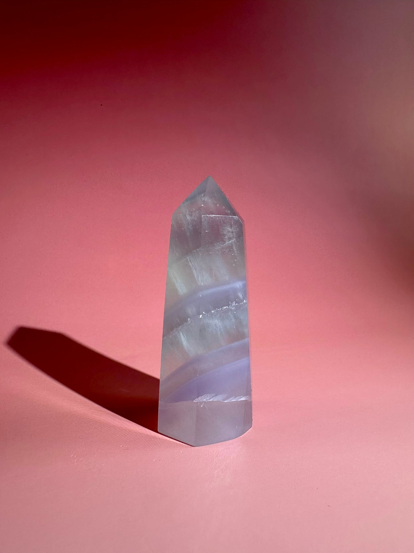 Lavender Green Fluorite Tower – Option A
