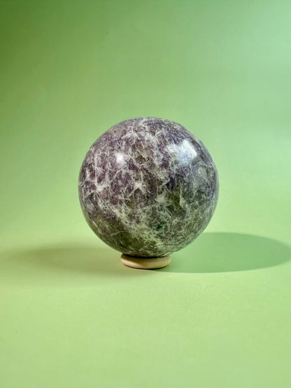 Lepidolite Sphere