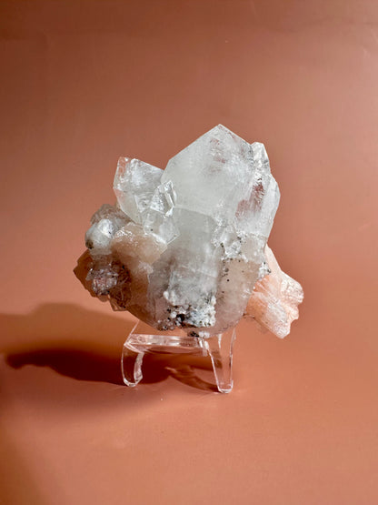 Apophyllite Stilbite Cluster - C
