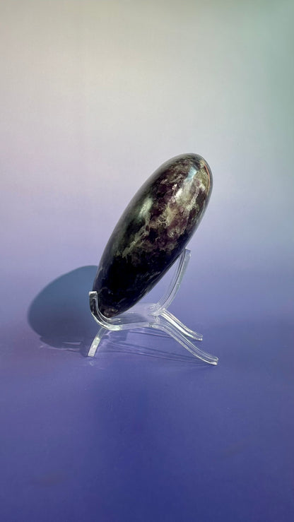 Lepidolite Heart – Option A