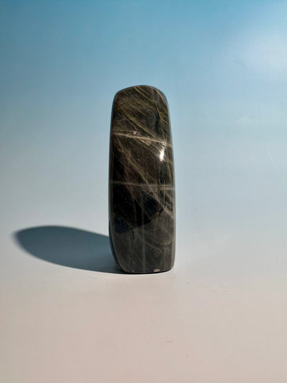 Medium Purple Flash Labradorite Standing Freeform – Option G