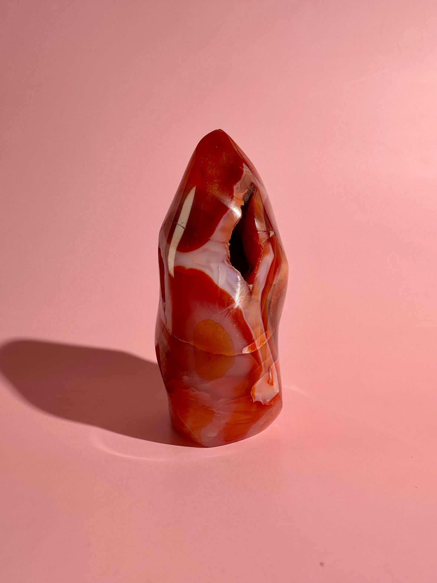 Carnelian Flame – Option M | Courage, Success & Empowerment Crystal