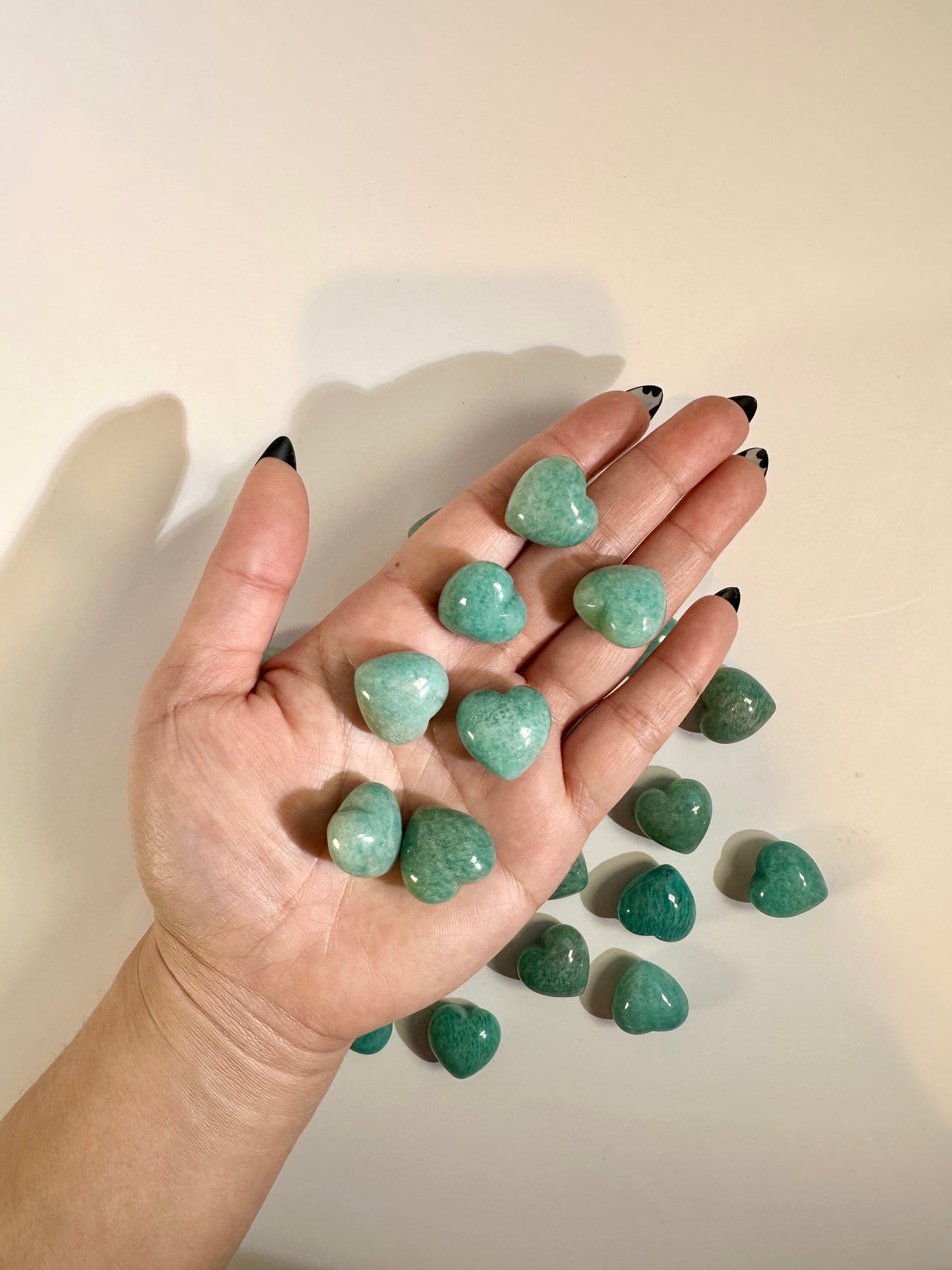 Mini Amazonite Heart