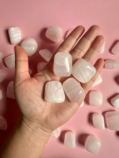 Pink Mangano Calcite Tumble