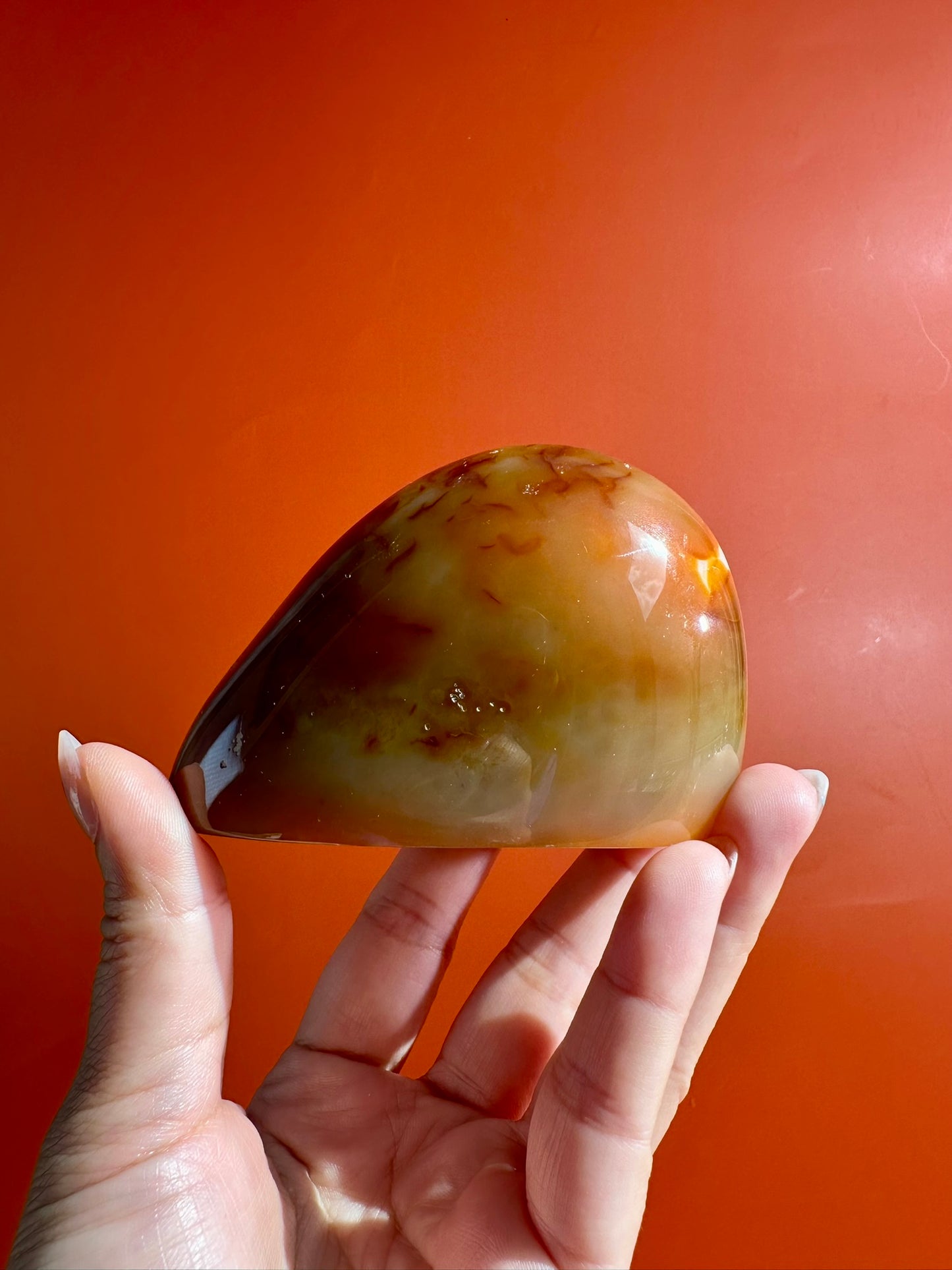 Carnelian Standing Freeform Option P | Vitality, Confidence & Motivation Crystal