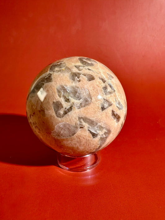 Graphic Feldspar Sphere – Option F | Harmony, Transformation & Collector Sphere