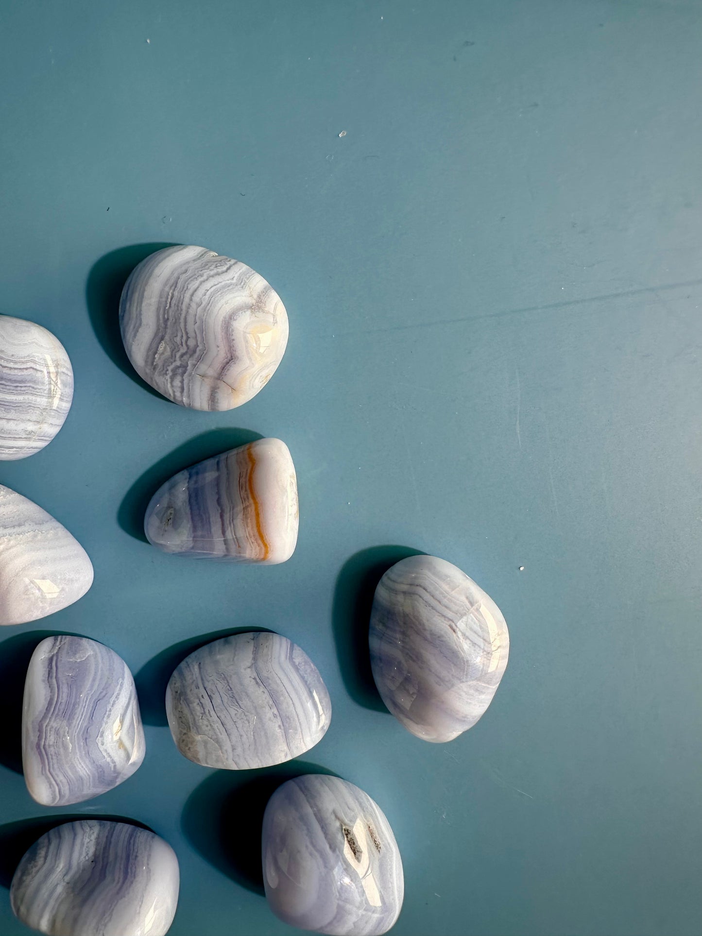 Blue Lace Agate Tumble