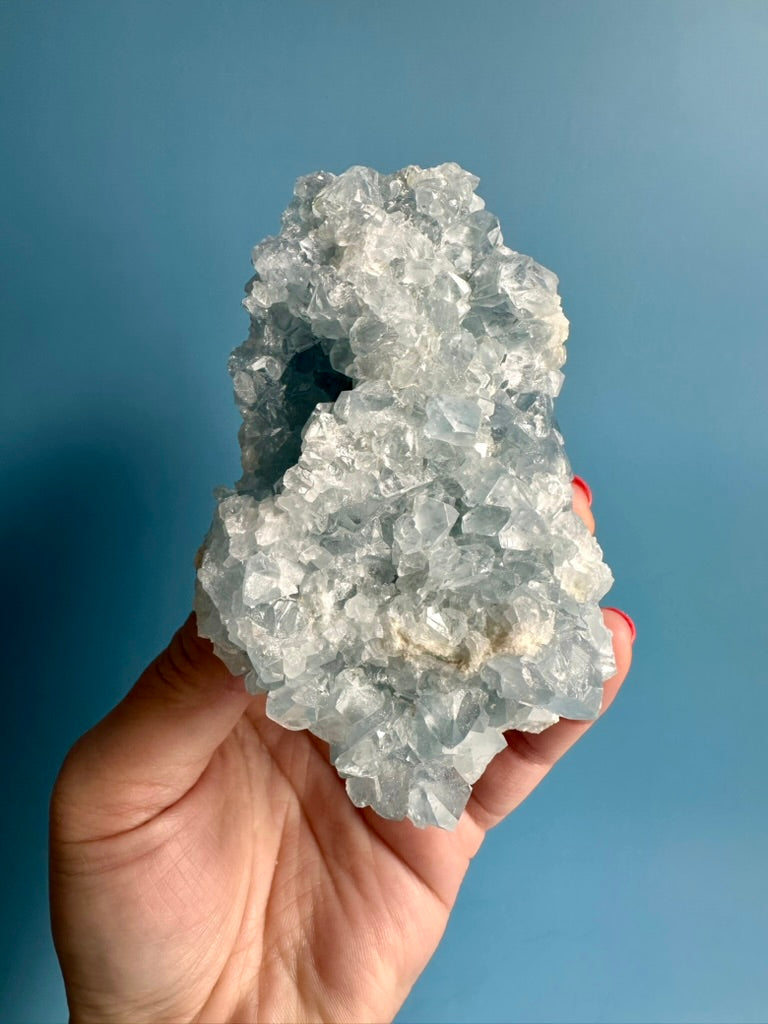 Celestite Cluster - H