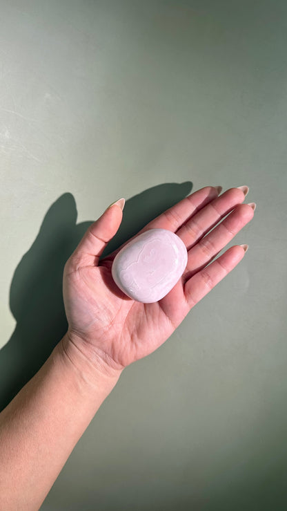 Peruvian Pink Mangano Calcite Freeform UV Reactive – Option A