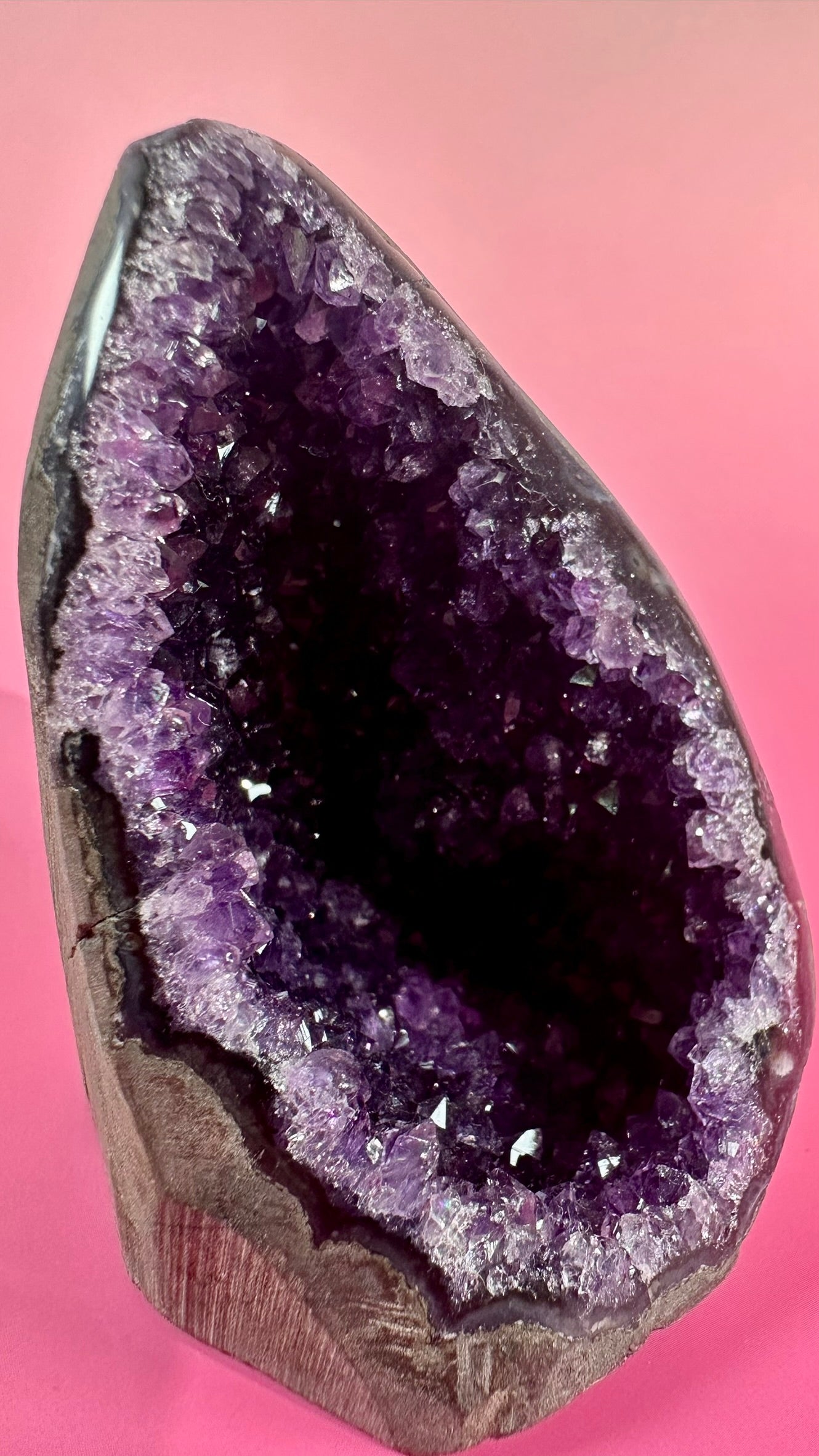 Small Uruguayan Amethyst Cut Base – Option G
