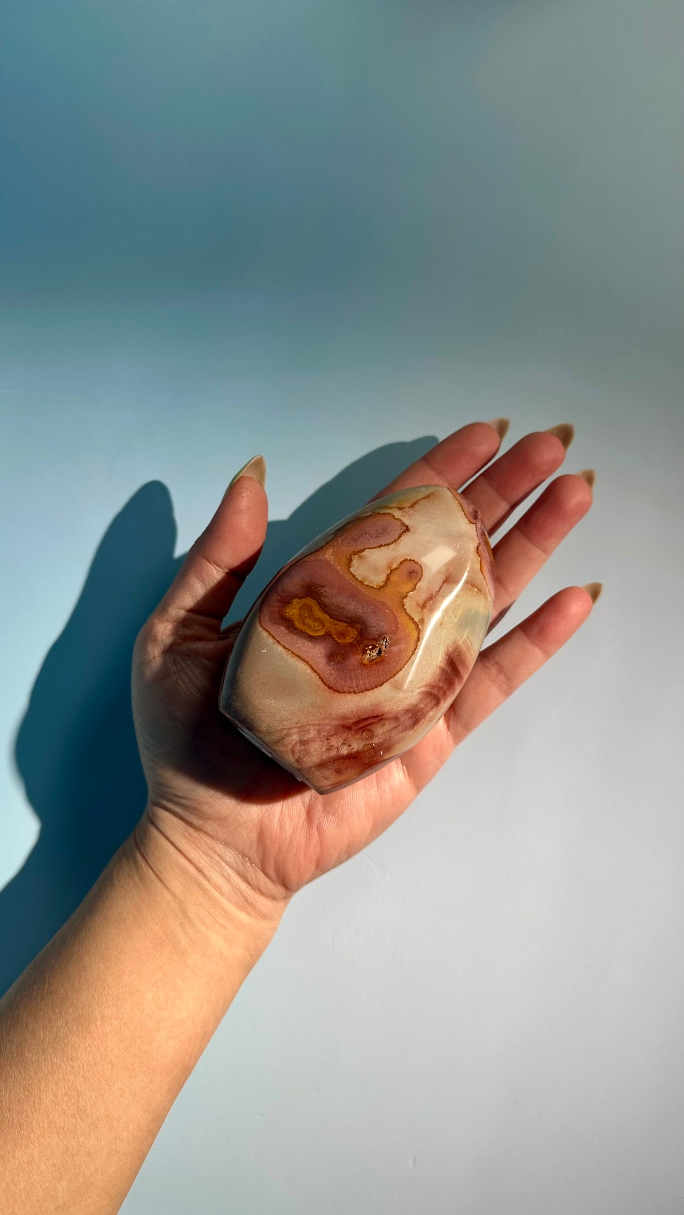 Polychrome Jasper Standing Freeform – Option C