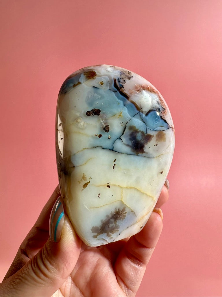 Agate Standing Freeform Option B | Natural Polished Collector Crystal