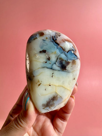 Agate Standing Freeform Option B | Natural Polished Collector Crystal