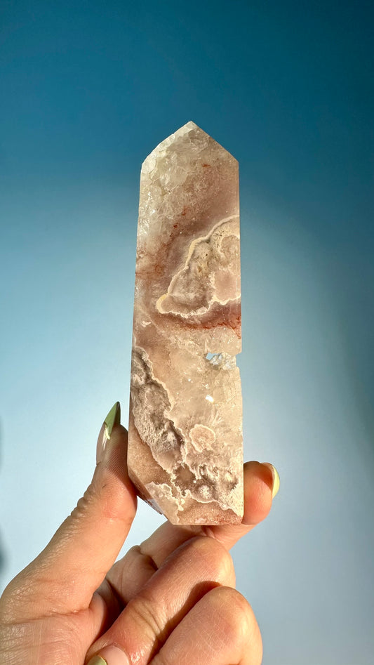 Pink Amethyst Obelisk – Option C