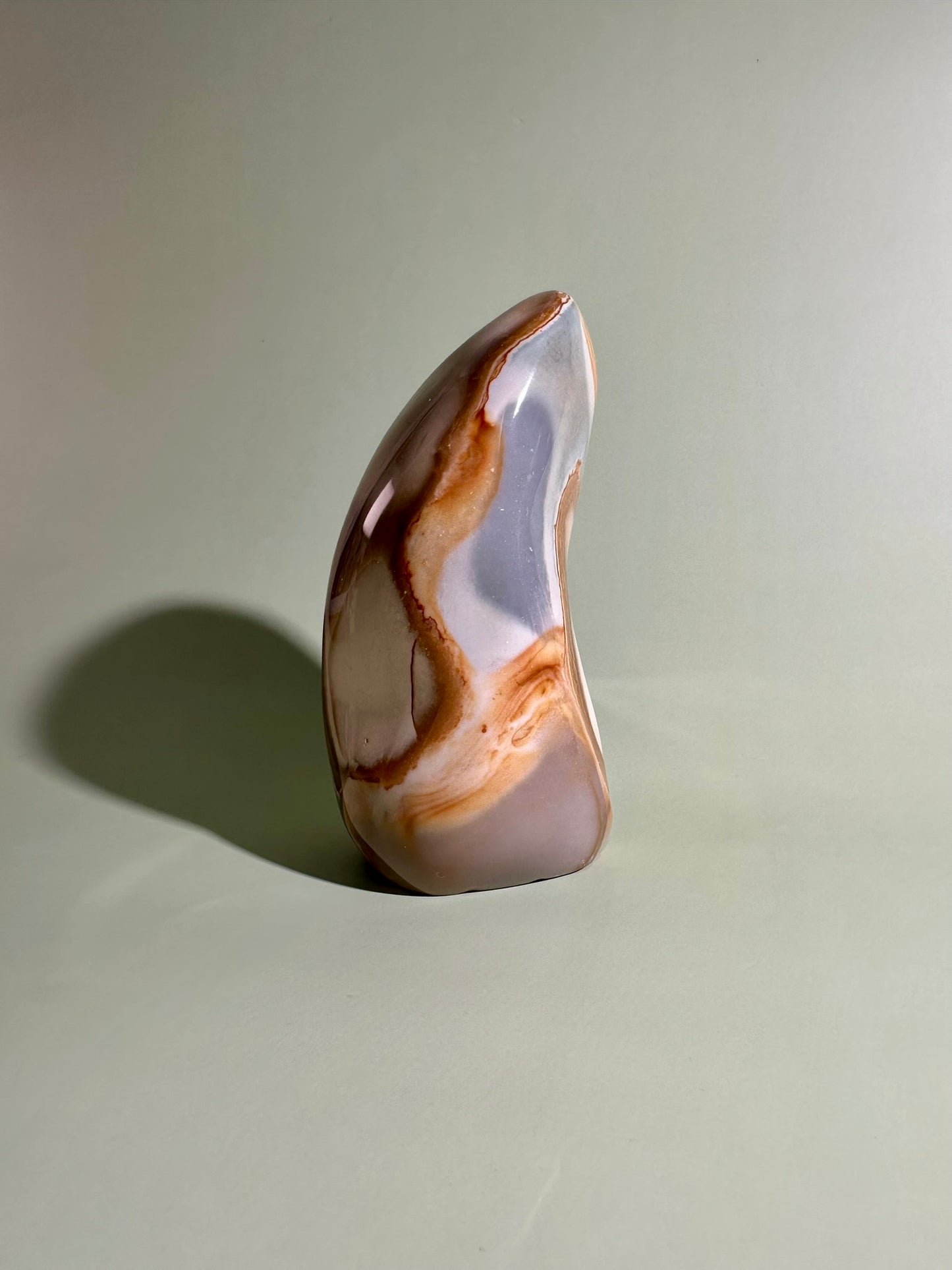 Polychrome Jasper Standing Freeform Option N | Premium One-of-a-Kind Crystal