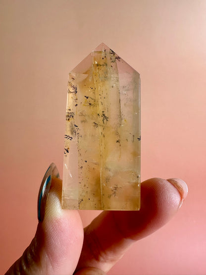 Dendritic Quartz Tower – Option I | Clarity, Wisdom & Earth Energy