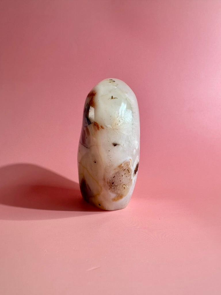 Agate Standing Freeform Option B | Natural Polished Collector Crystal