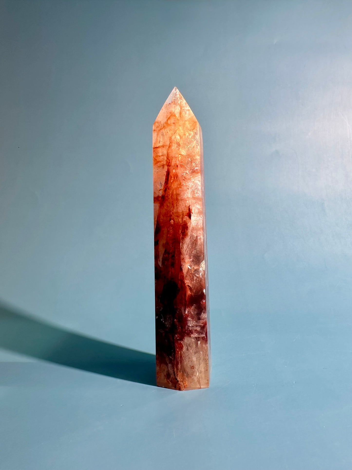 Fire Quartz Tower – Option C | Strength, Transformation & Clarity Energy