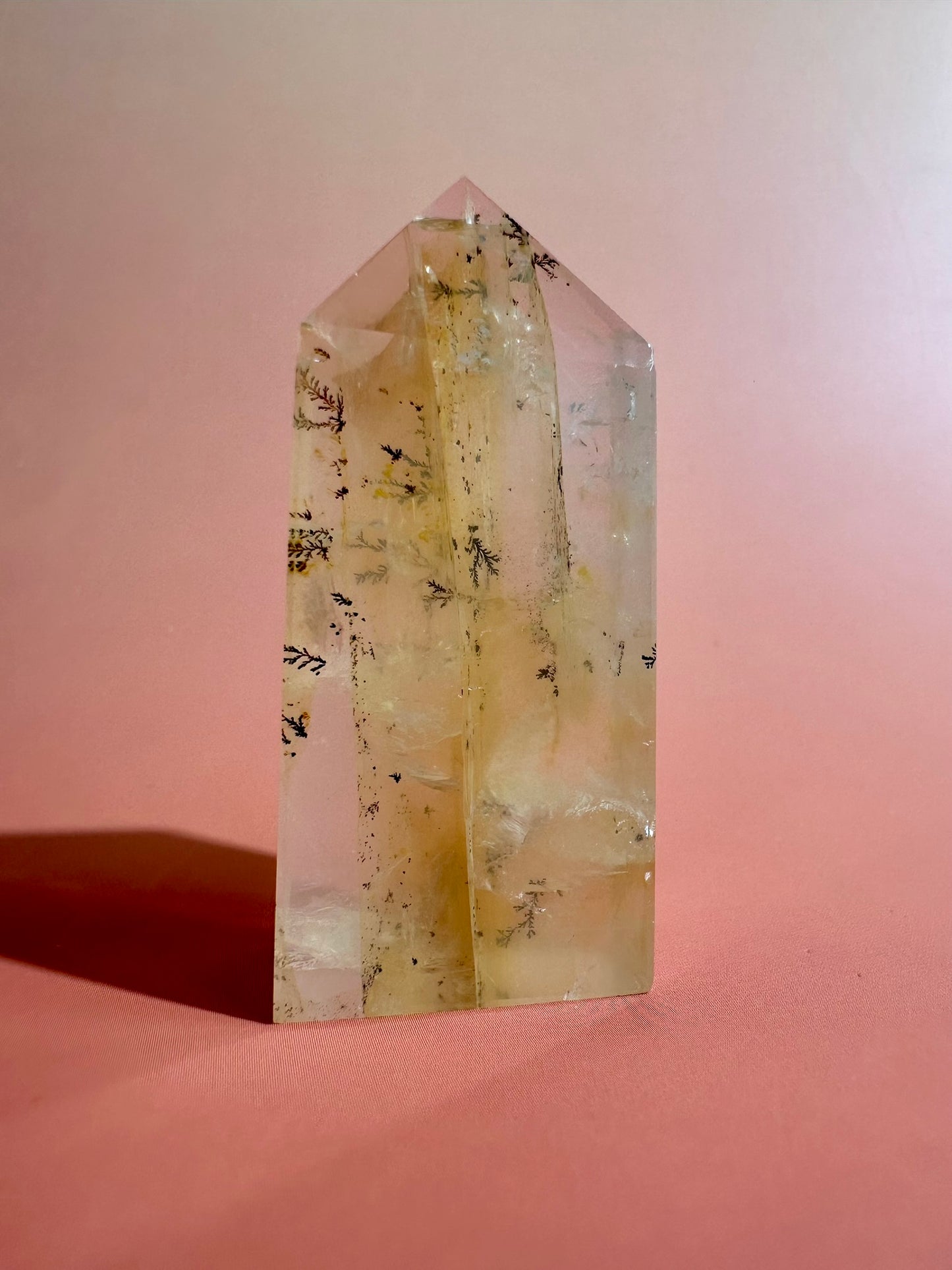 Dendritic Quartz Tower – Option I | Clarity, Wisdom & Earth Energy