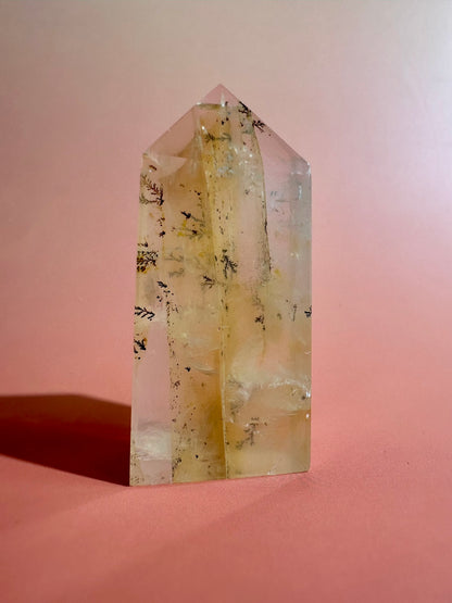 Dendritic Quartz Tower – Option I | Clarity, Wisdom & Earth Energy