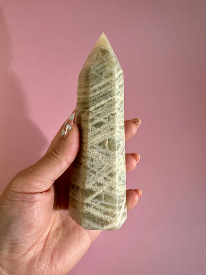 Perfectly Imperfect Moonstone Tower Misfit - Option A