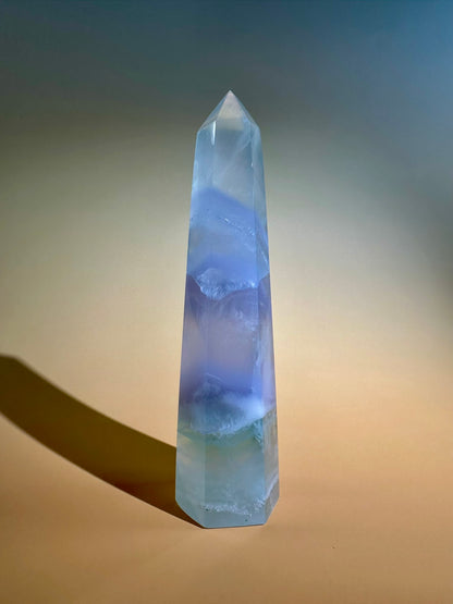 Lavender Green Fluorite Tower – Option C