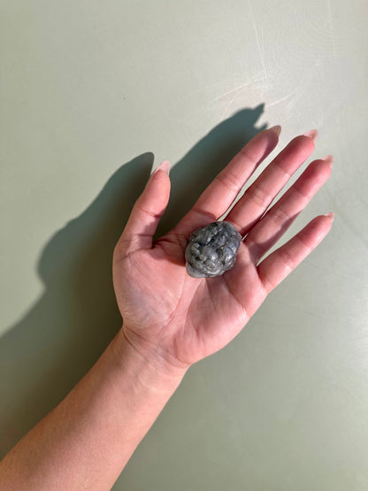 Flashy Labradorite Money Toad – Option C