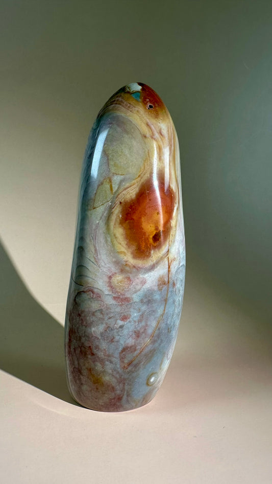 Polychrome Jasper Standing Freeform – Option I