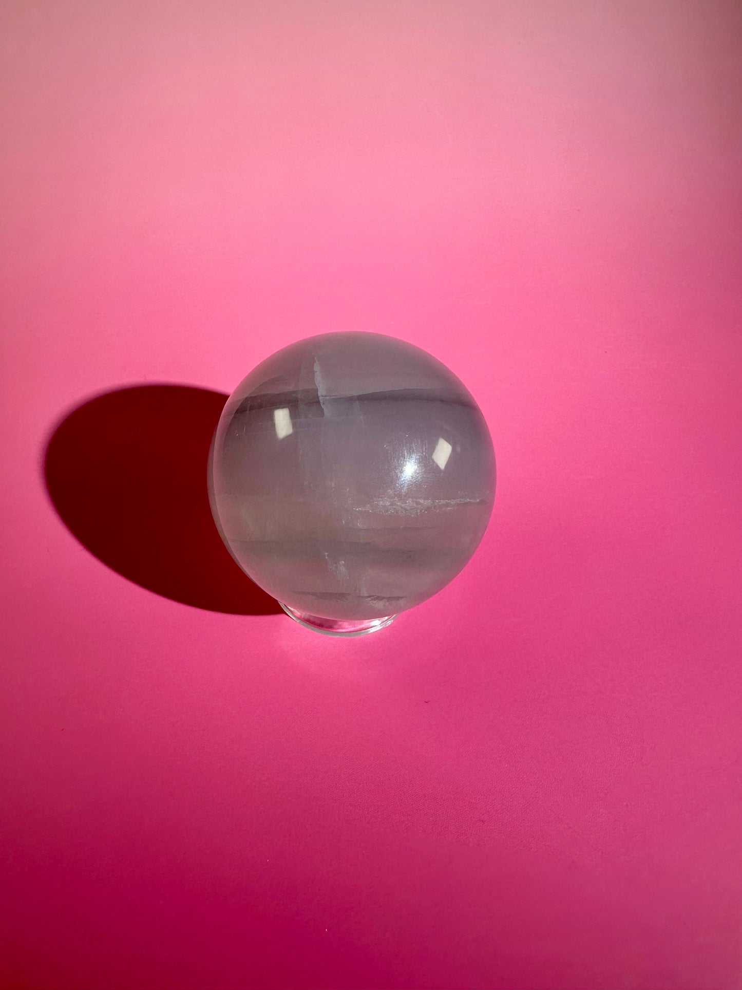 Lavender Green Fluorite Sphere – Option E