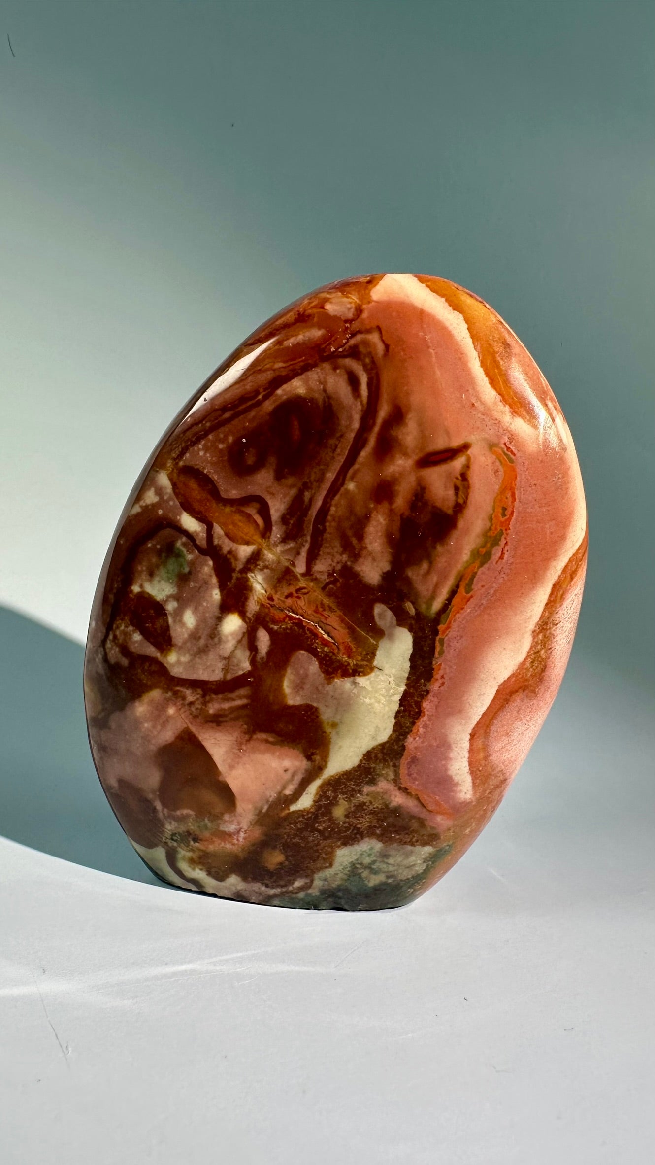 Polychrome Jasper Standing Freeform – Option E