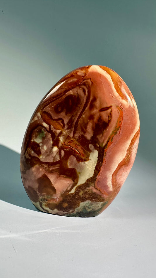 Polychrome Jasper Standing Freeform – Option E