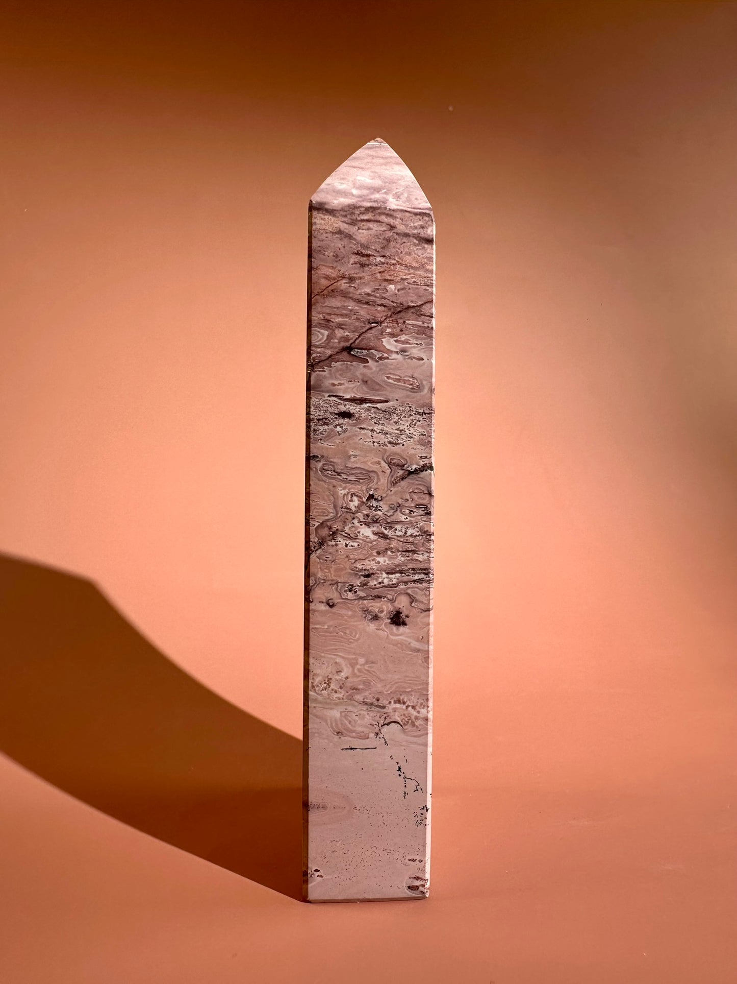 Pink Picture Jasper Tower – Option E