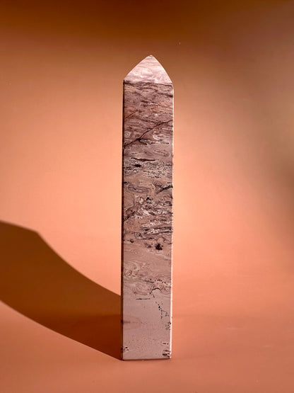 Pink Picture Jasper Tower – Option E