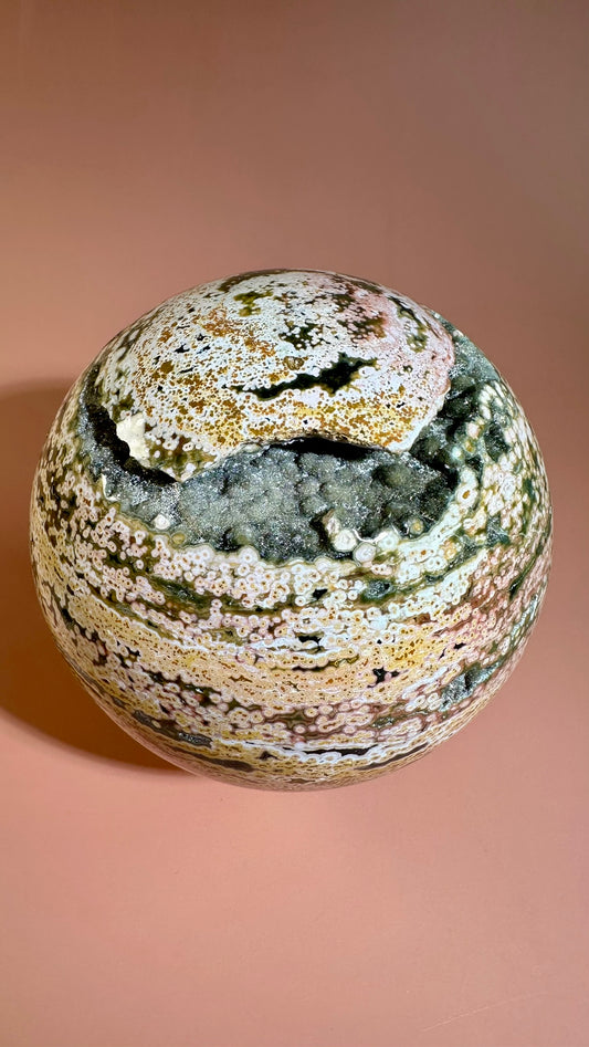 Ocean Jasper Sphere – Option  D