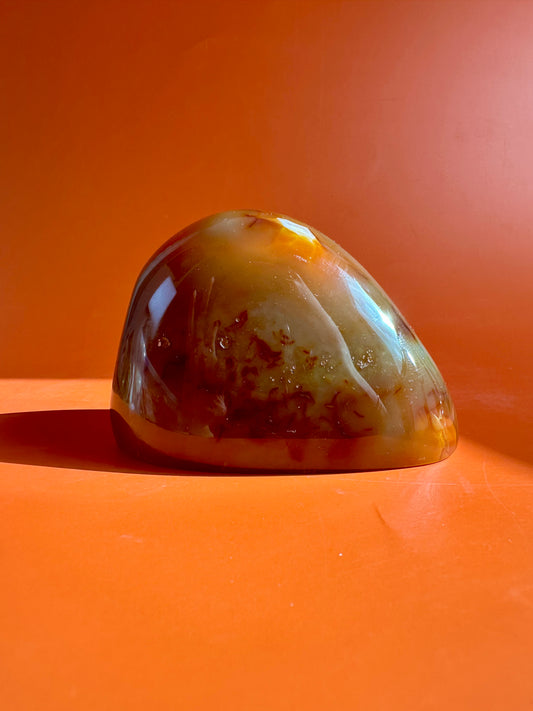 Carnelian Standing Freeform Option P | Vitality, Confidence & Motivation Crystal