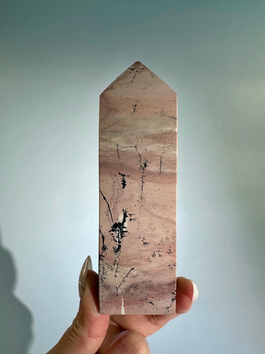 Pink Picture Jasper Tower – Option C