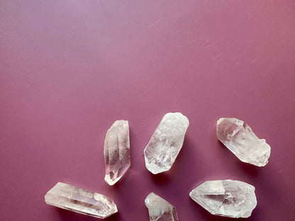 Large Clear Quartz Rough Point