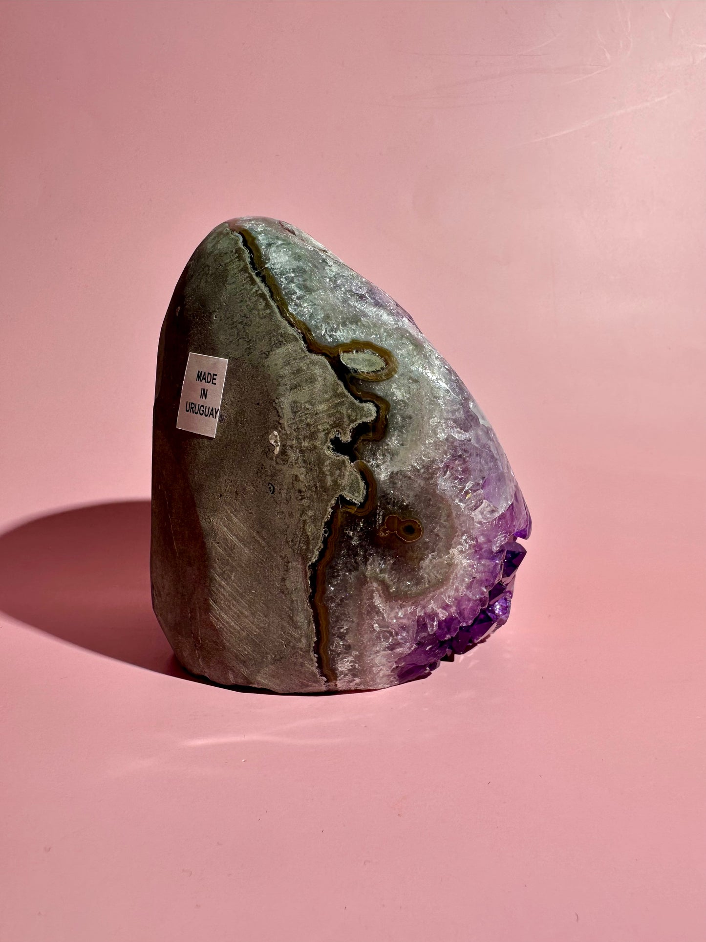 Amethyst Cut Base with Stalactite Eyes – Option D