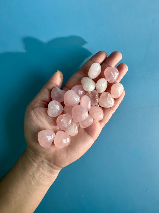 Mini Rose Quartz Heart