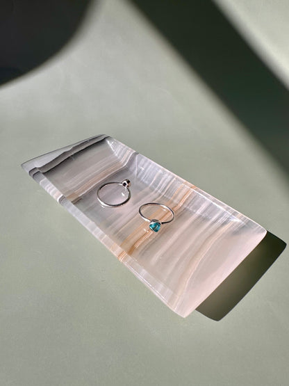 Banded Onyx Rectangular Dish