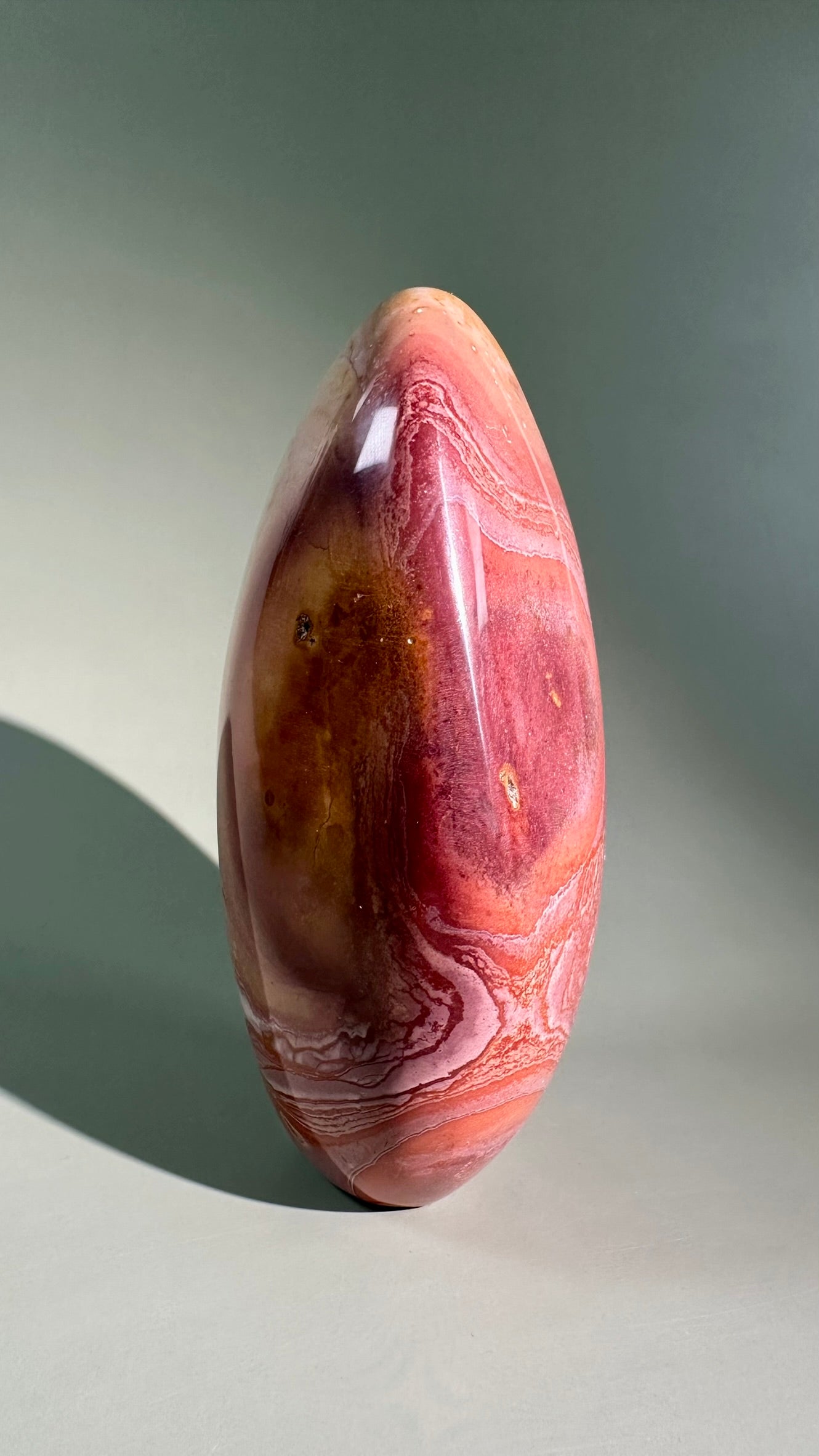 Polychrome Jasper Standing Freeform – Option F