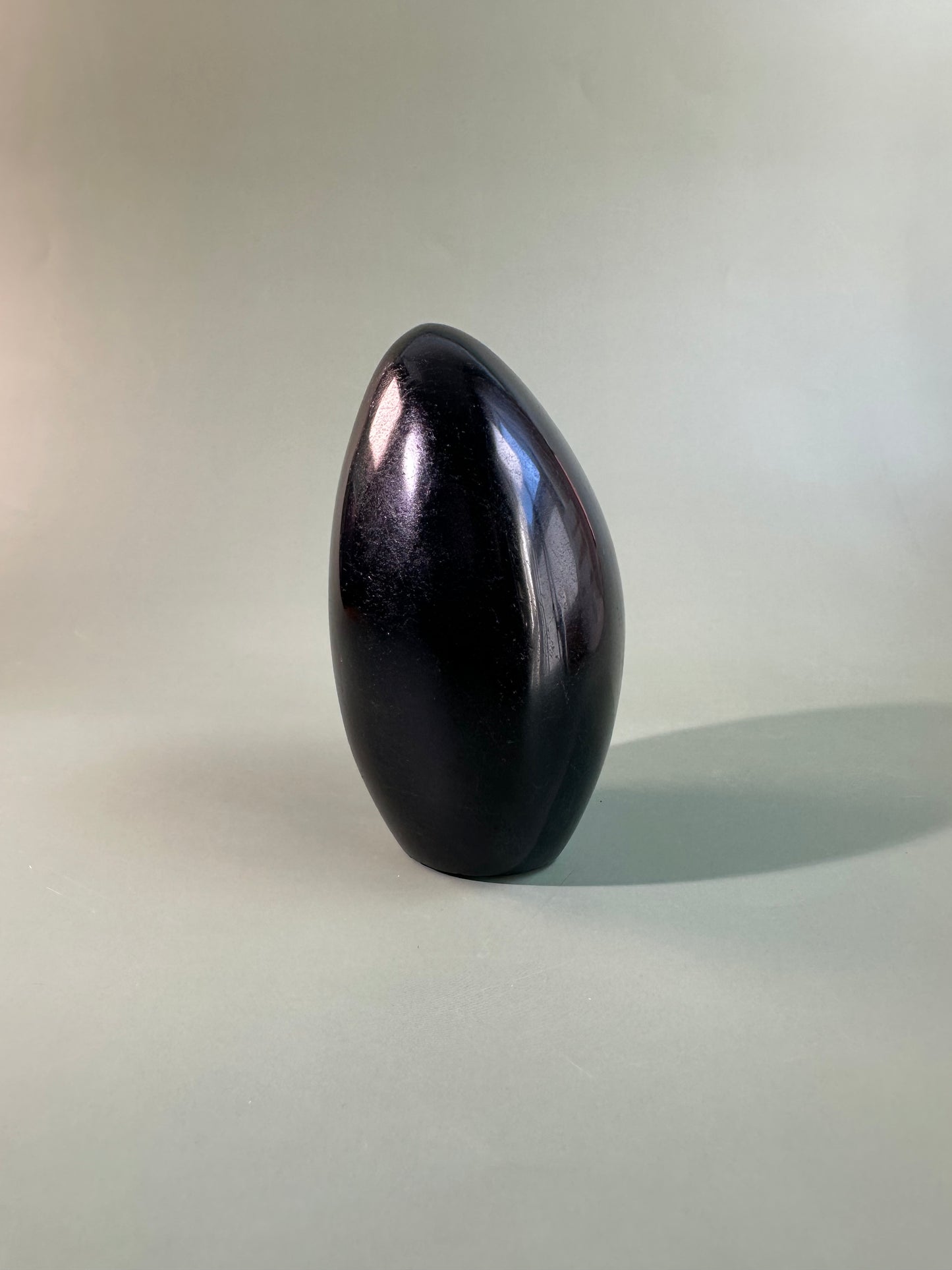 Black Tourmaline Standing Freeform – B