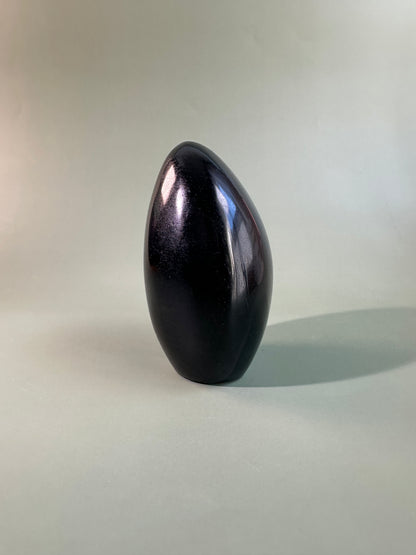 Black Tourmaline Standing Freeform – B