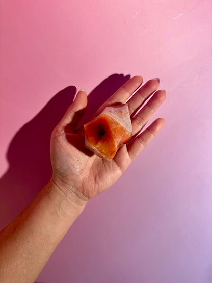 Carnelian Flame – Option C | Abundance, Confidence & Positive Transformation